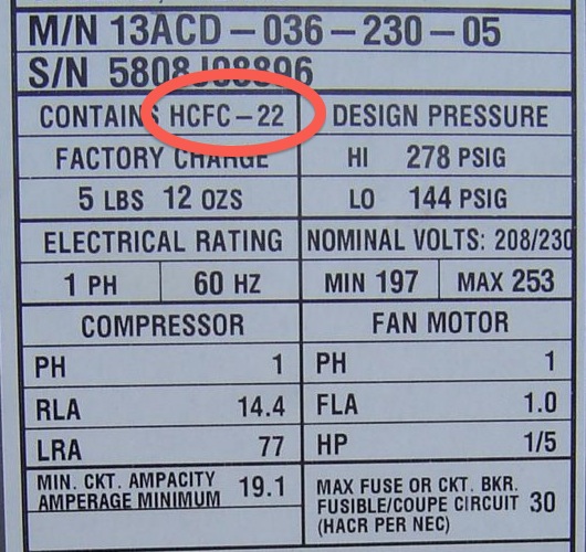 R22 is being phased out